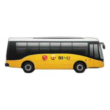 Bus with H2 advertising sticker