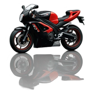 Black and Red Gsxr 1100 from 1986 sticker