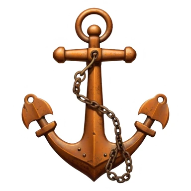 Anchor And Grapnel sticker