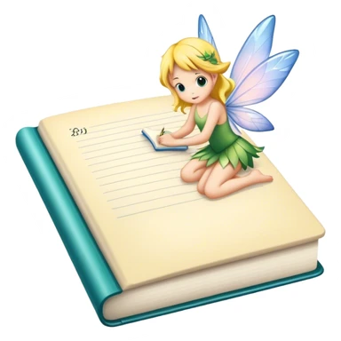 diary book belongs to fairy  sticker
