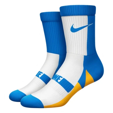 nike white socks sticker