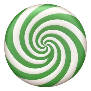 Peppermint emoji Google Noto Color emoji style  sticker