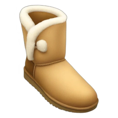plateau short ugg shoe sticker