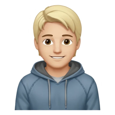 Kjekk mann (lys i huden) som har pynta seg. Har på seg Jeans og grå hette genser og håret skal være  midtskill og fargen på håret er blondt. Litt øyevipper men ikke mye og litt mørke brun. Skal se HOT Å SEXY UT smile mer!!! Ca 20 år gammel  sticker