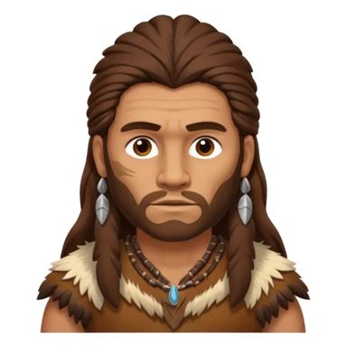 Cro-Magnon early human man sticker