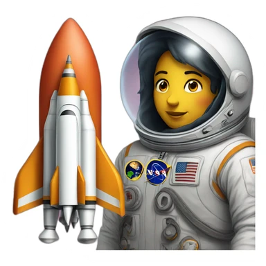 Arabs with nasa rocket sticker