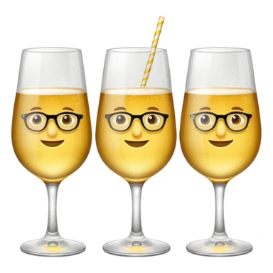 Halal alcohol and glasses sticker