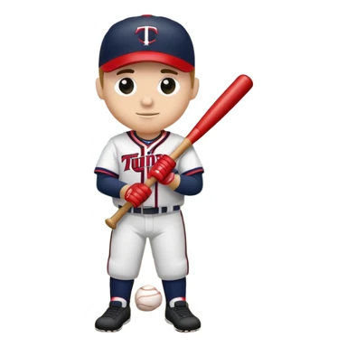 Minnesota twins baseball sticker