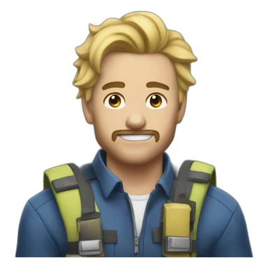 Adam smasher sticker