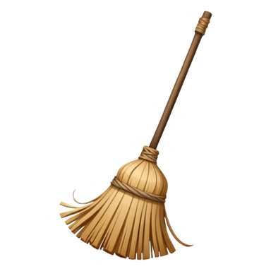 witch's broom sticker