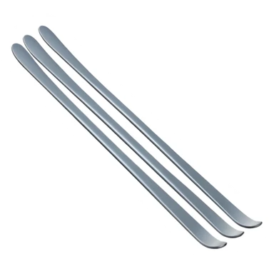 Étoile d'argent ski sticker