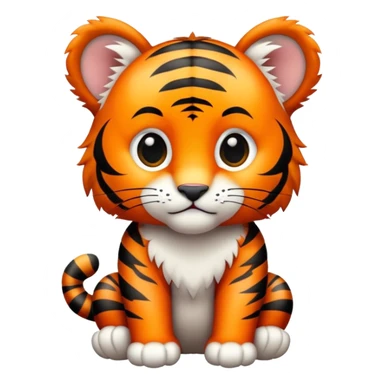 Baby tiger sticker