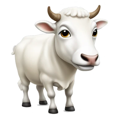 une chèvre qui boit du pastis sticker