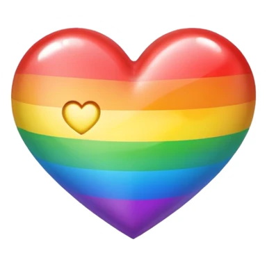 bisexual pride heart sticker