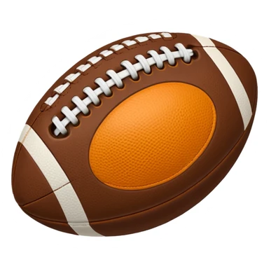 Football ball sticker