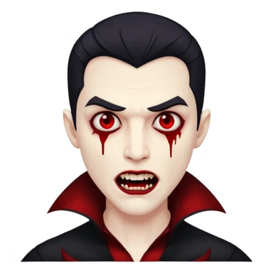 men Vampires sticker