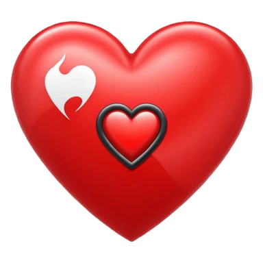 heart with K-pop fan banner sticker