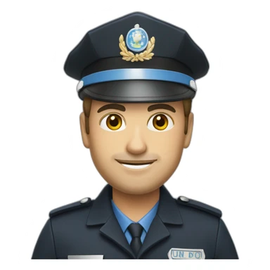 Un policier francais sticker