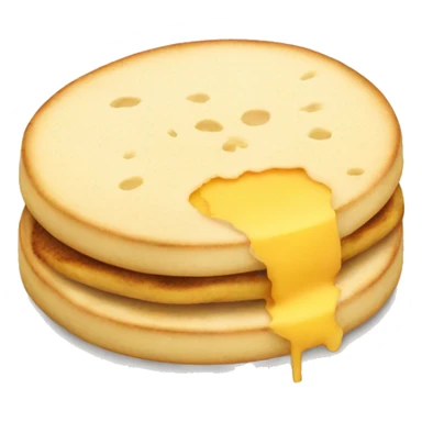 arepa with cheese sticker