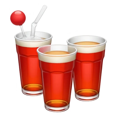 Generami l’emoji di un bicchiere da beer pong sticker