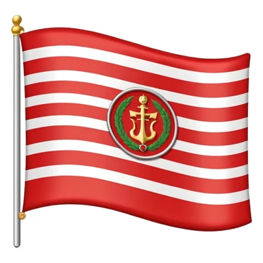 Kushan Empire flag sticker