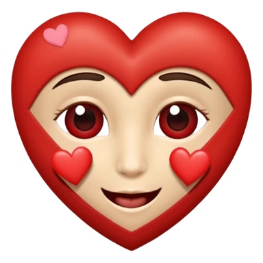 Perezoso con 2 corazones al lado izquierdo de la cara y un corazón al lado derecho la cara y los ojos serrados sonriendo como enamorado sticker