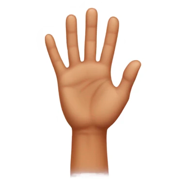 Hang loose hand tan sticker