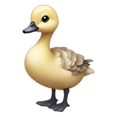 Baby goose sticker