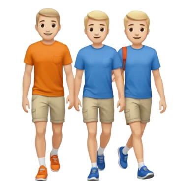 two guys going home sticker