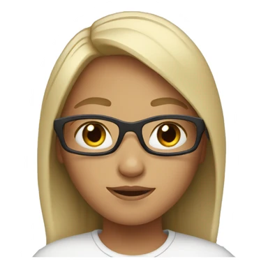 The girl with the ipad  sticker