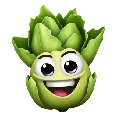 Sassy artichoke sticker