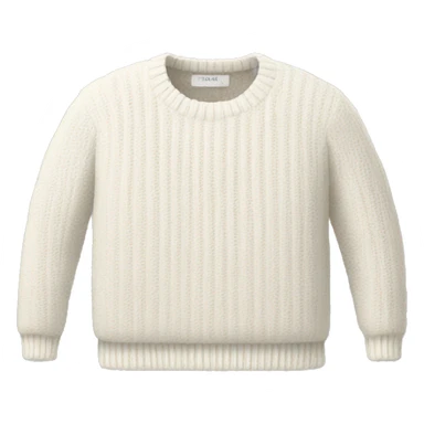 white sweater sticker