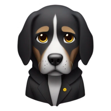 John Wick is cute with heart emogy sticker