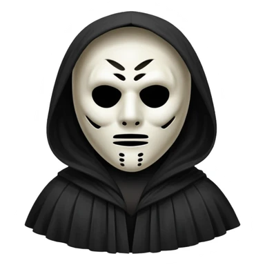 Ghostface from the Scream movie sticker