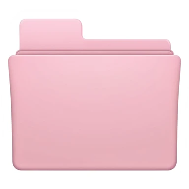 pastel pink empty folder aesthetic sticker