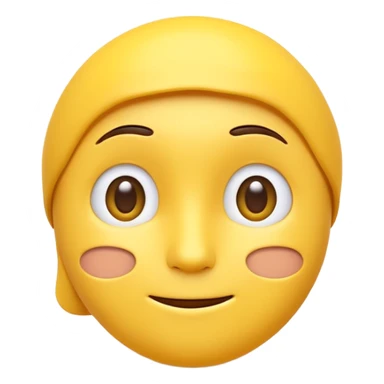 Thoughtful emoji sticker