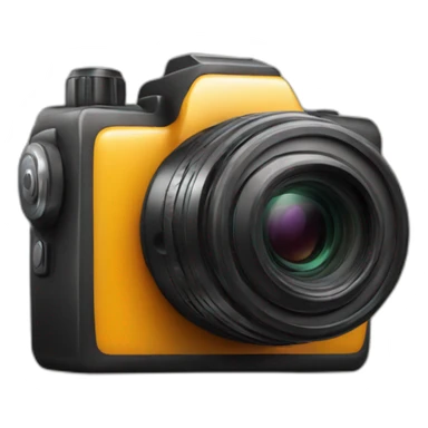 Photographic camera sticker