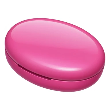 pink medication sticker
