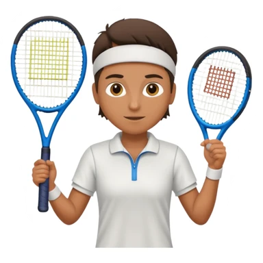 tennis player sticker
