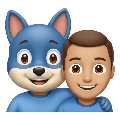 Bluey and bingo sticker