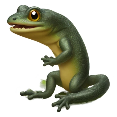 Salamander in staurn sticker