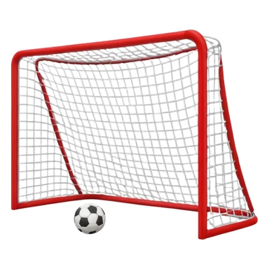 soccer goal hockey sticker