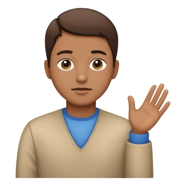 stand and wait sticker