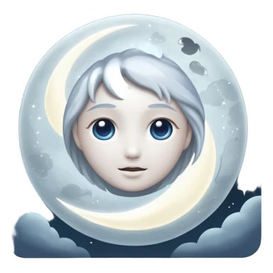 moonlight sticker