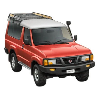 Nissan super safari sticker