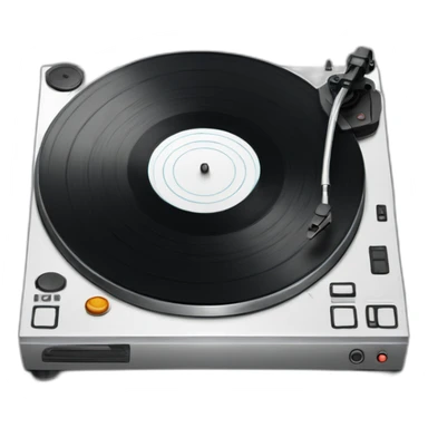 Turntable techinics sticker