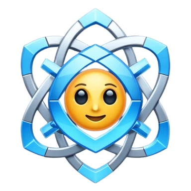 un icono moderno que sea de inteligencia artificial  sticker