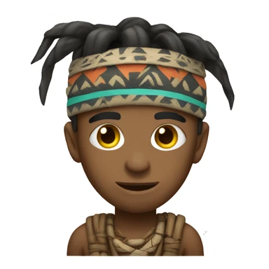 tekno tribal emoji sticker