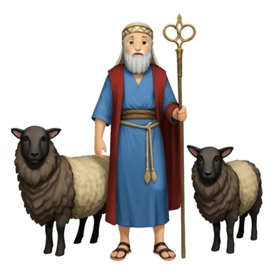 In the Hebrew Bible, Jethro[a] was Moses's father-in-law, a Kenite shepherd and priest of Midian,[, Moses' father-in-law is initially referred to as "Reuel" (Exodus 2:18) but afterwards as "Jethro" (Exodus 3:1). He was also identified as the father of Hobab in Numbers 10:29 sticker