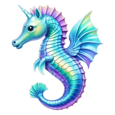 Hippocampe sticker